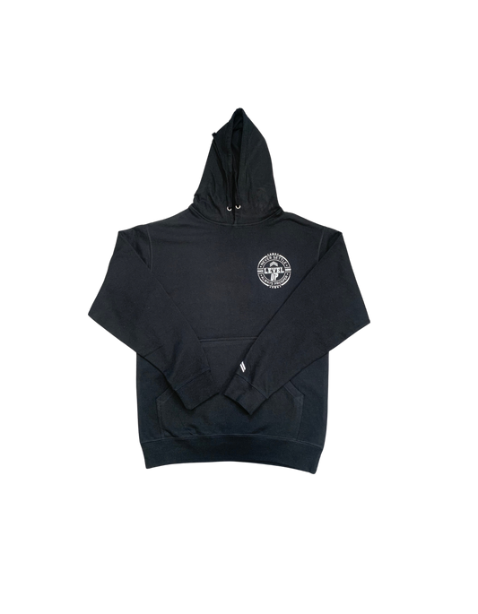 Level Up logo hoodie black